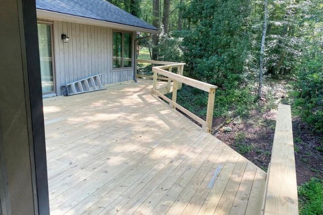 Decking 27 deck addition house 1