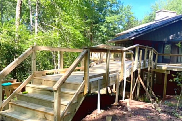 Decking 9 deck bridge project 6