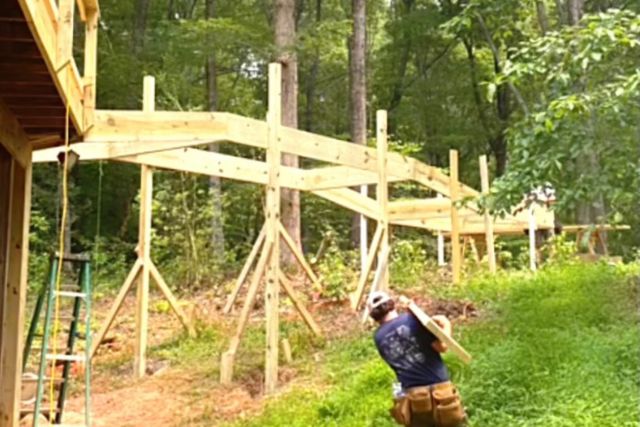 Decking 7 deck bridge project 7