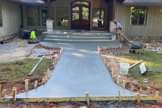 whitetail-residential-services-cement cement project for whitetail residential services customer